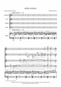 Rawsthorne: Kubla Khan published by OUP - Vocal Score