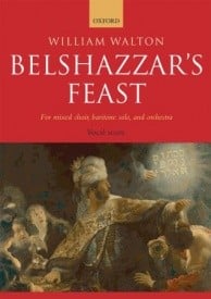 Walton: Belshazzar's Feast published by OUP - Vocal Score