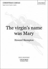 Skempton: The virgin's name was Mary published by OUP