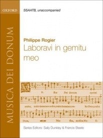 Rogier: Laboravi in gemitu meo SSAATB published by OUP