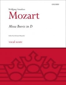 Mozart: Missa Brevis in D K.194 published by OUP - Vocal Score