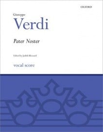 Verdi: Pater Noster published by OUP - Vocal Score