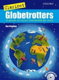 Globetrotters - Clarinet published by OUP (Book & CD)