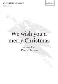 Johnson: We wish you a merry Christmas SATB published by OUP