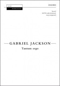 Jackson: Tantum ergo SATB published by OUP