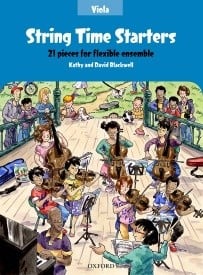 String Time Starters : 21 Ensemble Pieces - Viola published by OUP