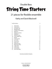 String Time Starters : 21 Ensemble Pieces - Double Bass published by OUP