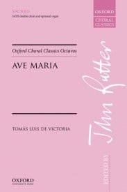 Victoria: Ave Maria SATB published by OUP