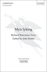 Terry: Myn lyking SATB published by OUP