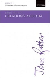 Rutter: Creation's Alleluia SATB published by OUP