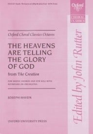 Haydn: The heavens are telling SATB published by OUP
