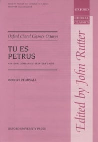 Pearsall: Tu es Petrus SSAATTBB published by OUP
