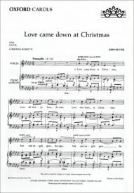 Rutter: Love came down at Christmas SATB published by OUP