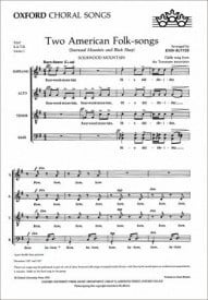 Rutter: Two American Folk-songs SATB published by OUP
