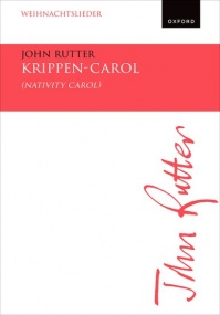 Rutter: Krippen-Carol (Nativity Carol) SATB published by OUP