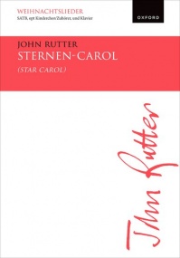 Rutter: Sternen-Carol (Star Carol) SATB published by OUP
