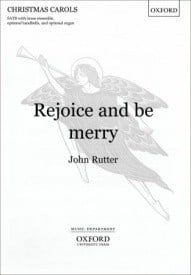 Rutter: Rejoice and be merry SATB published by OUP