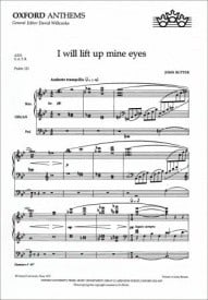 Rutter: I will lift up mine eyes SATB published by OUP