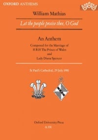 Mathias: Let the people praise thee, O God SATB published by OUP