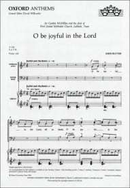Rutter: O be joyful in the Lord SATB published by OUP