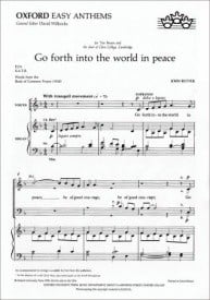 Rutter: Go forth into the world in peace SATB published by OUP