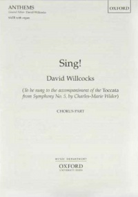 Willcocks: Sing! SATB published by OUP