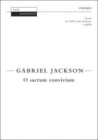 Jackson: O sacrum convivium SATB published by OUP