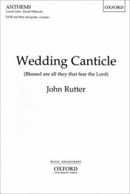 Rutter: Wedding Canticle SATB published by OUP