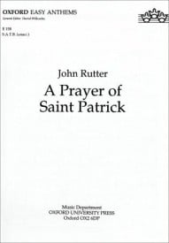 Rutter: A Prayer of Saint Patrick SATB published by OUP