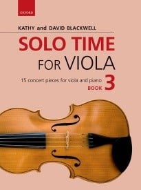 Solo Time for Viola  3 (Grade 7-8) published by OUP