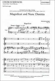 Mathias: Magnificat and Nunc Dimittis (Op. 53) SATB published by OUP