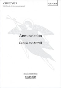 McDowall: Annunciation SATB published by OUP