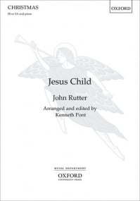 Rutter: Jesus Child 2pt published by OUP