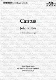 Rutter: Cantus SATB published by OUP