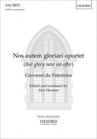 Palestrina: Nos autem gloriari oportet SATB published by OUP