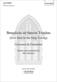 Palestrina: Benedicta sit Sancta Trinitas SATB published by OUP