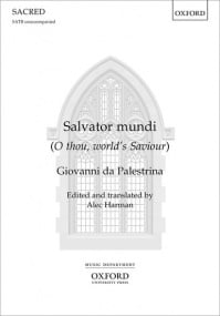 Palestrina: Salvator mundi SATB published by OUP