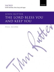 Rutter: The Lord bless you and keep you published by OUP - Reduced orchestration
