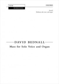 Bednall: Mass for Medium Solo Voice and Organ published by OUP
