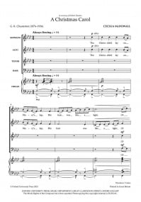 McDowall: A Christmas Carol SATB published by OUP