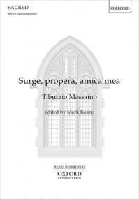 Massaino: Surge, propera, amica mea SSSAA published by OUP