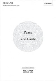Quartel: Peace SATB published by OUP