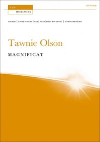 Olson: Magnificat published by OUP - Vocal Score