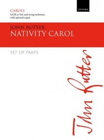 Rutter: Nativity Carol published by OUP - Set of Parts