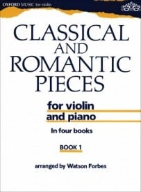 Classical and Romantic Pieces Book 1 for Violin published by OUP
