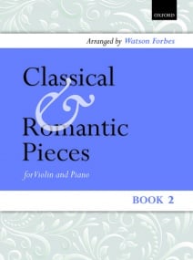 Classical and Romantic Pieces Book 2 for Violin published by OUP