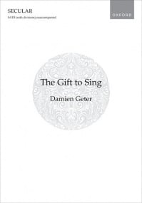 Geter: The Gift to Sing SATB published by OUP