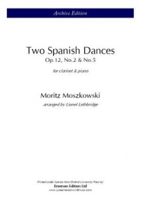 Moszkowski: 3 Spanish Dances for Clarinet published by OUP