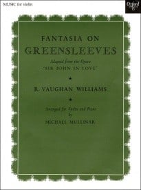 Vaughan-Williams: Fantasia on Greensleeves for Violin published by OUP