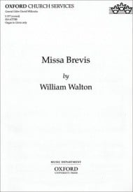 Walton: Missa Brevis published by OUP